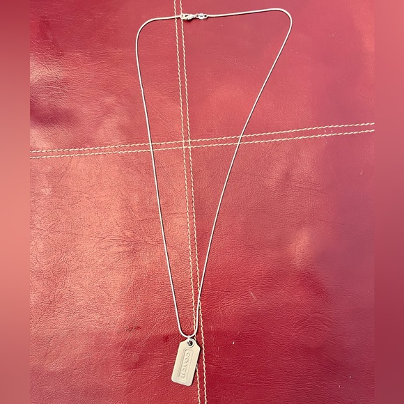 Coach Tag Necklace - Picture 3 of 3